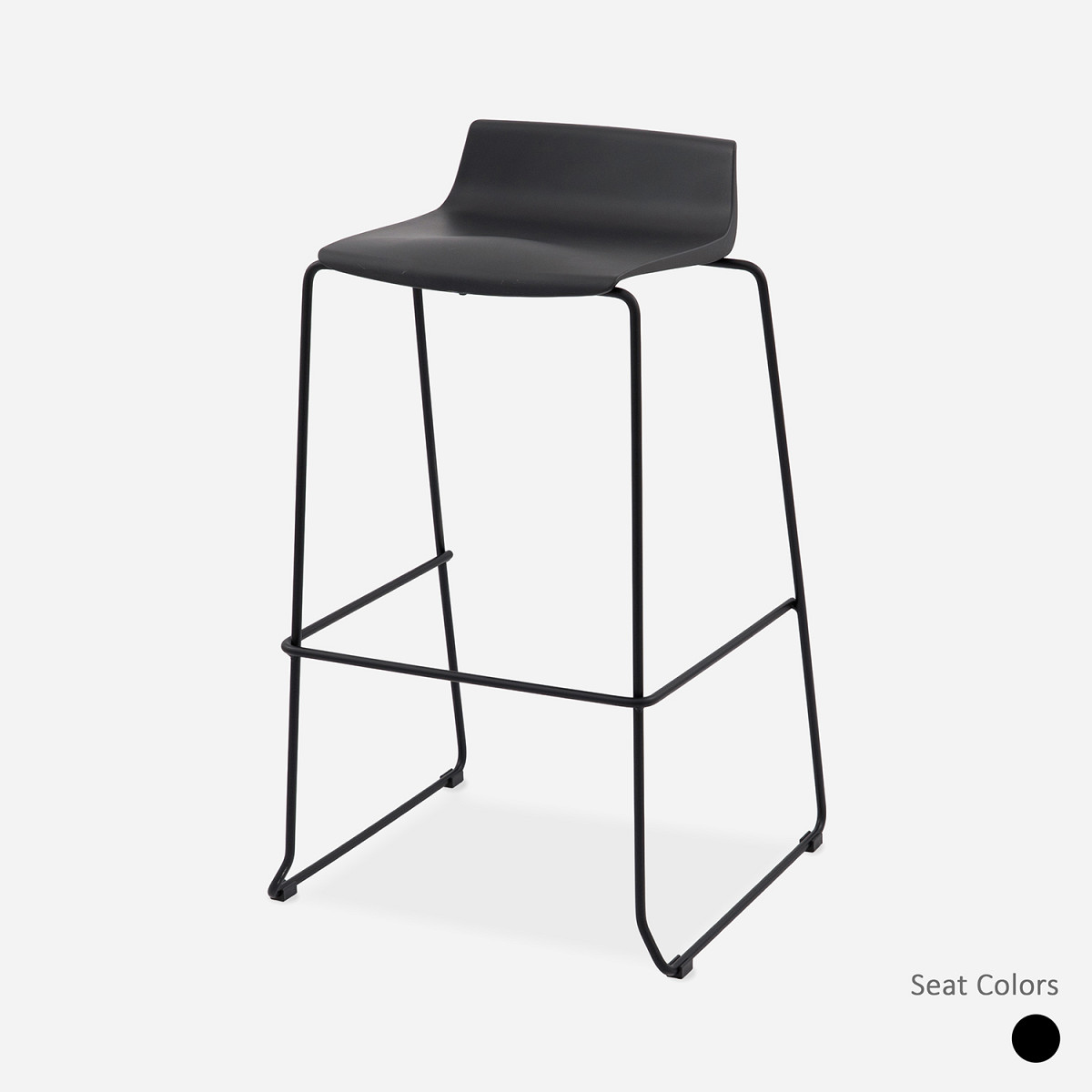 QUID Stool - painted frame