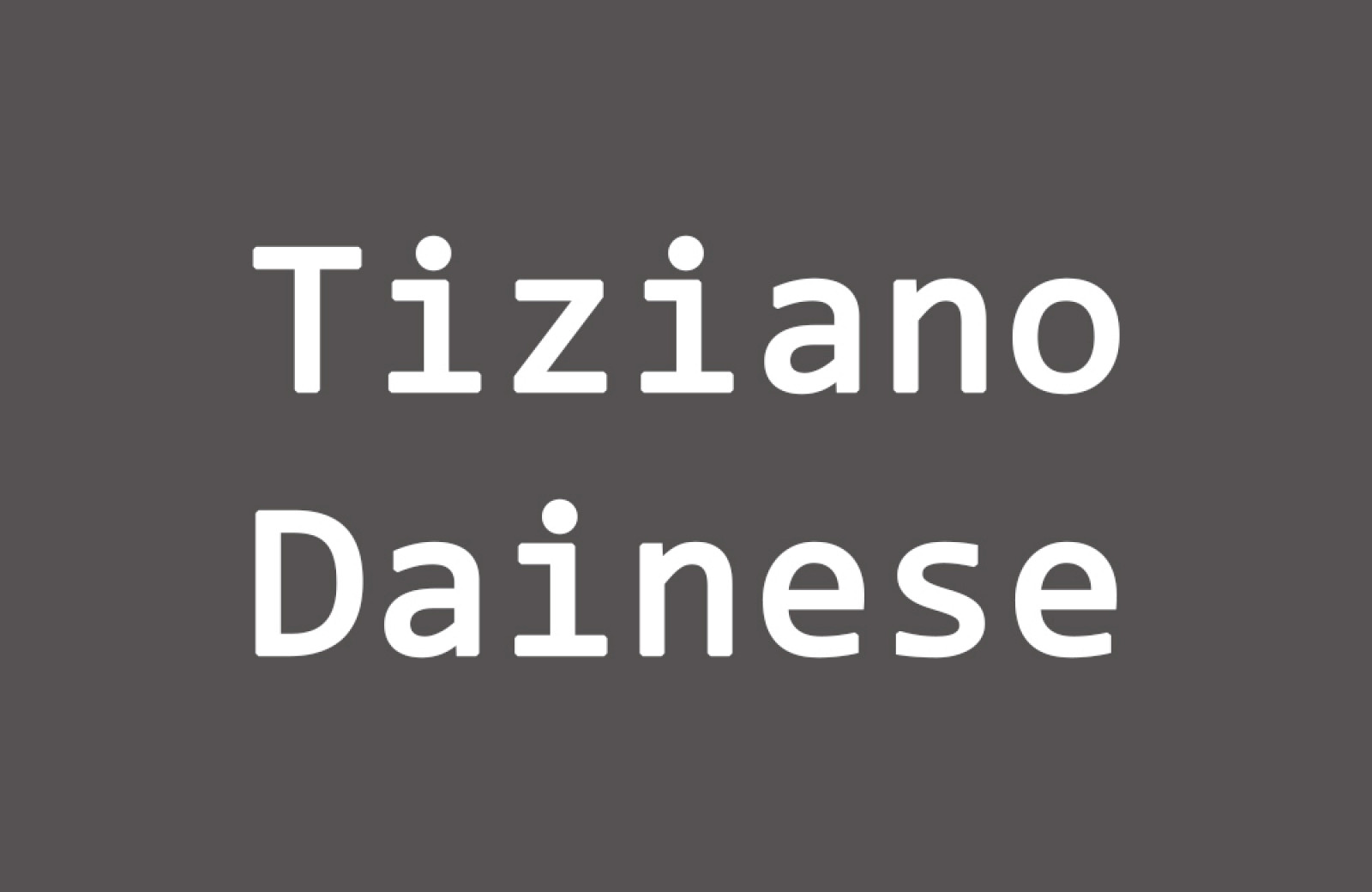 Tiziano Dainese